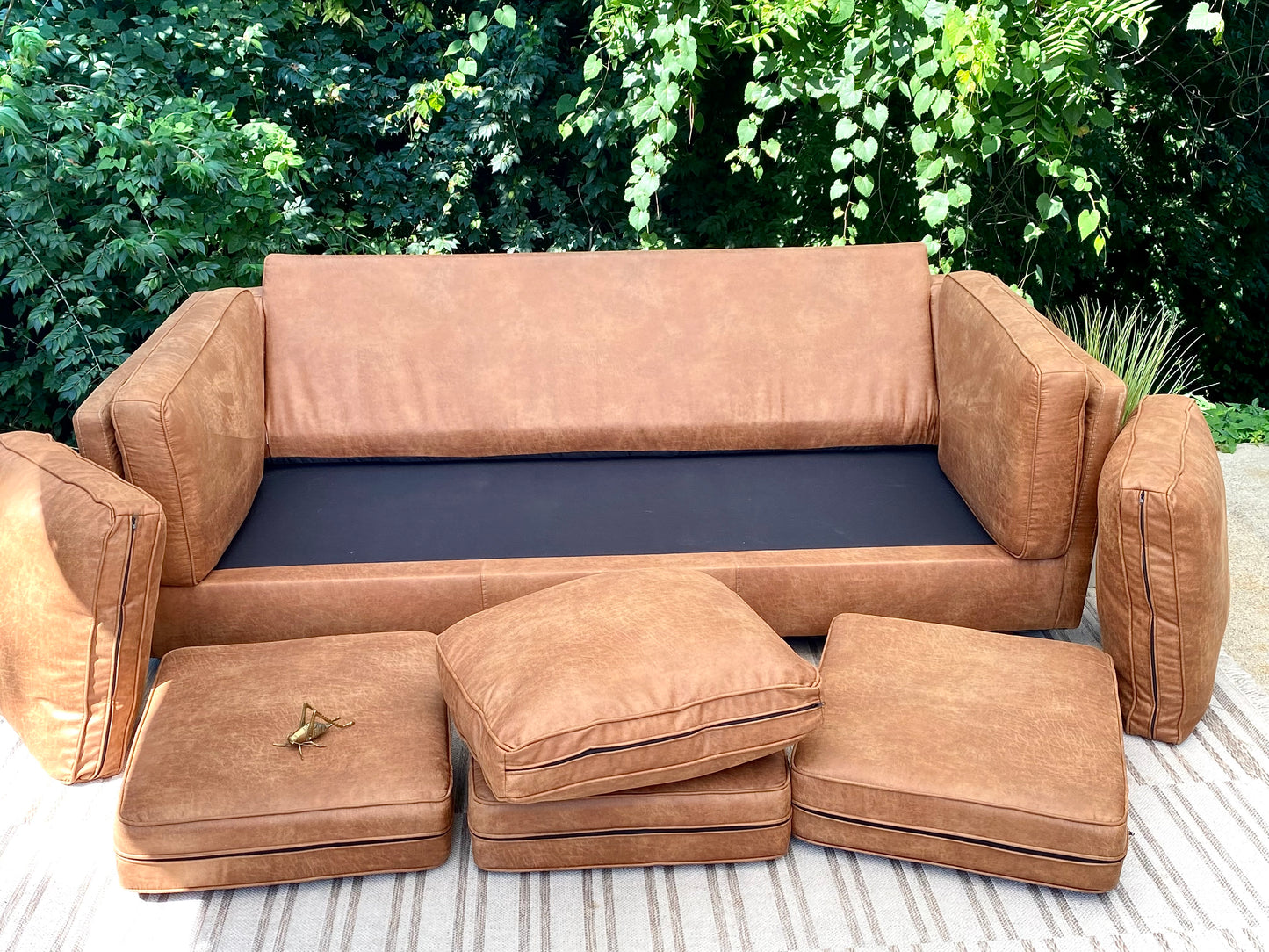 Beautiful Genuine Leather Sofa Couch