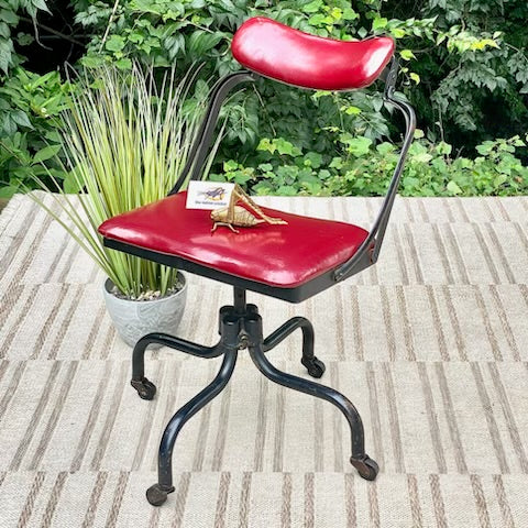 Vintage Fritz & Cross Industrial Metal Chair