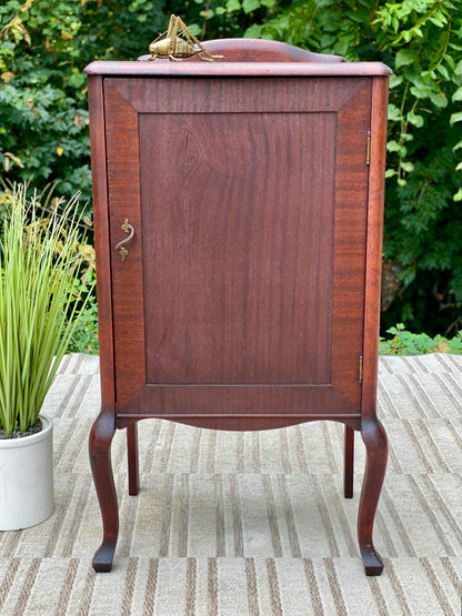 Vintage Mahogany Floor Cabinet