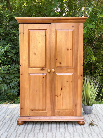 Nice Broyhill Fontana Pine Armoire Cabinet