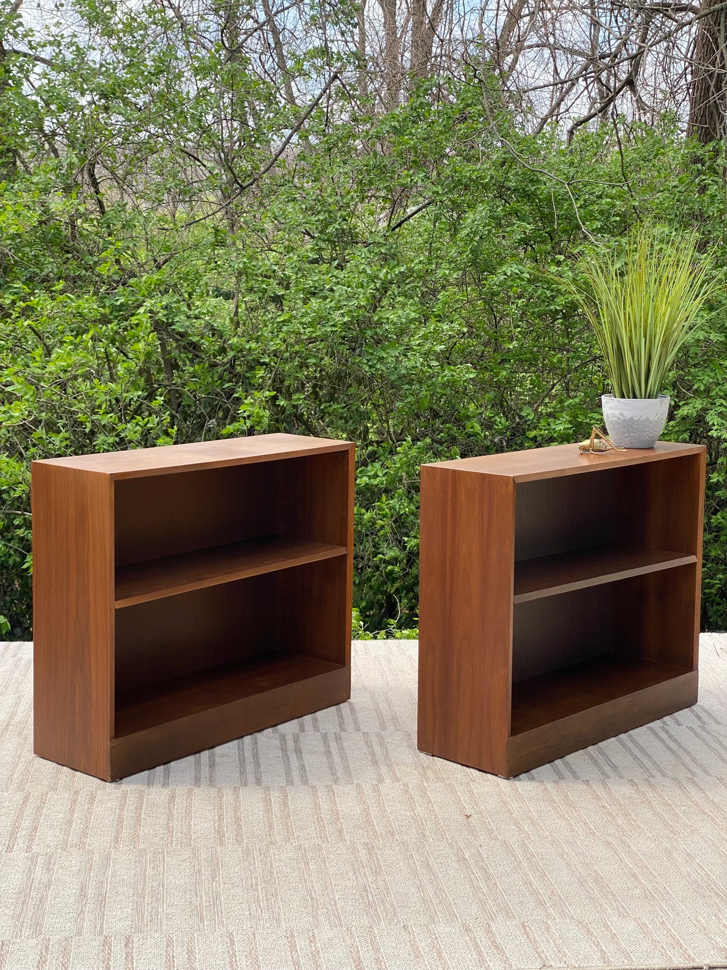 Pair of Vintage Hale Wooden Bookshelves