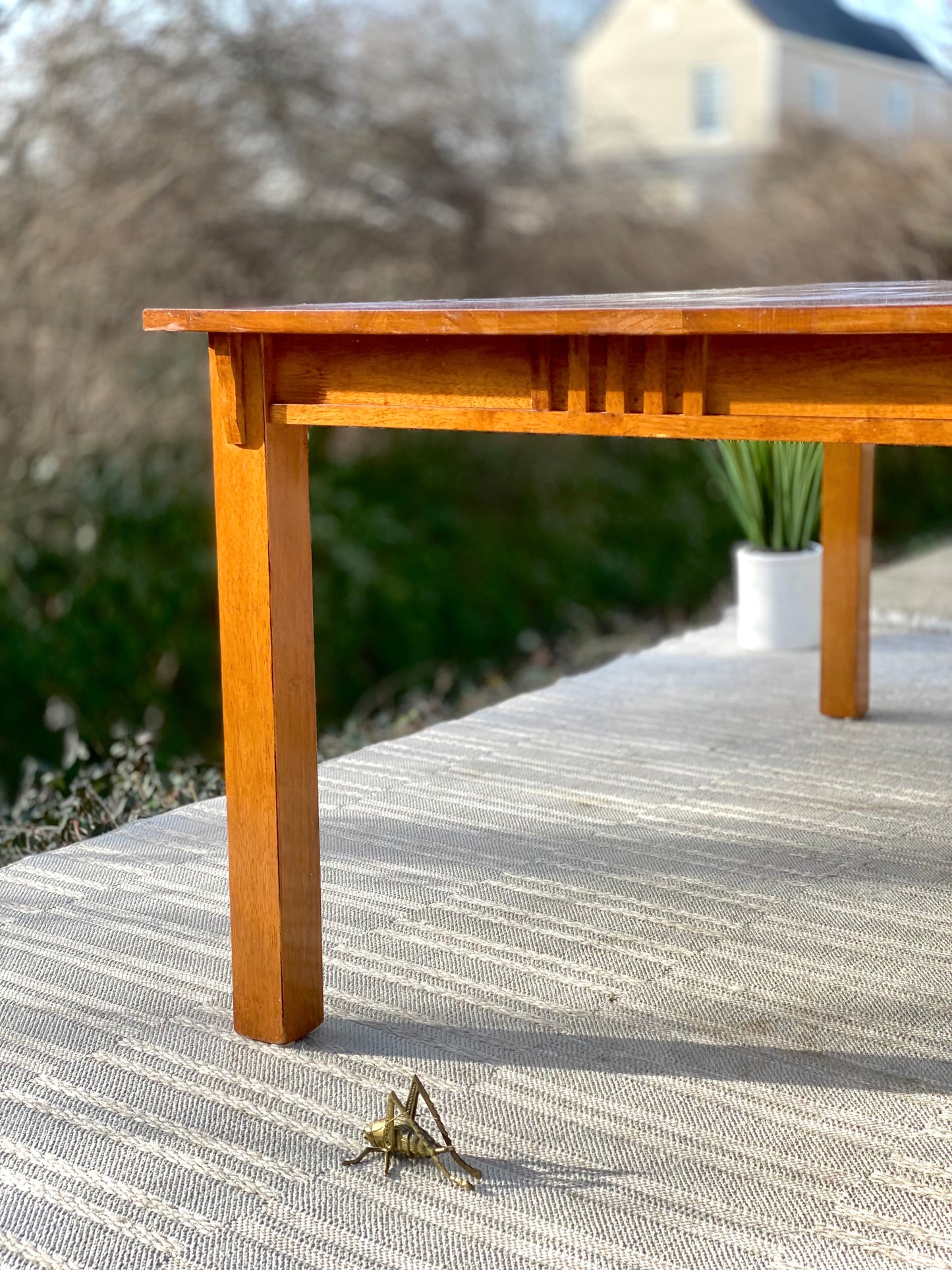 Arts & Crafts Mission Style Wood Table