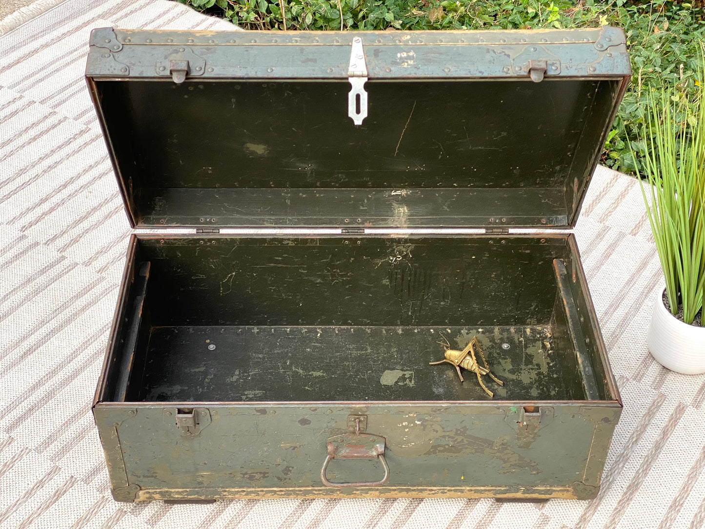 Vintage Foot Locker Trunk