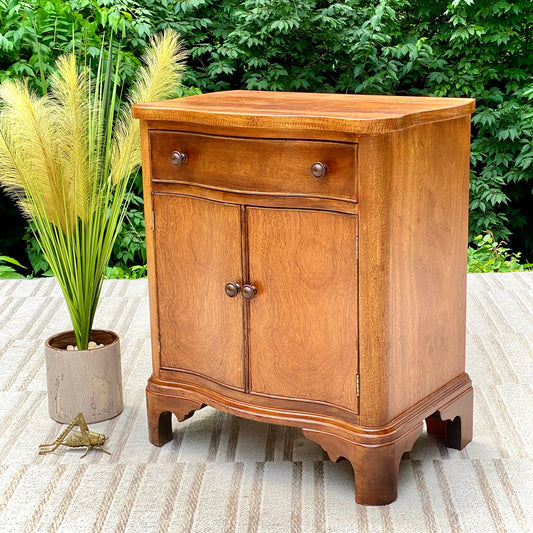 Vintage Wooden Morganton Side Table
