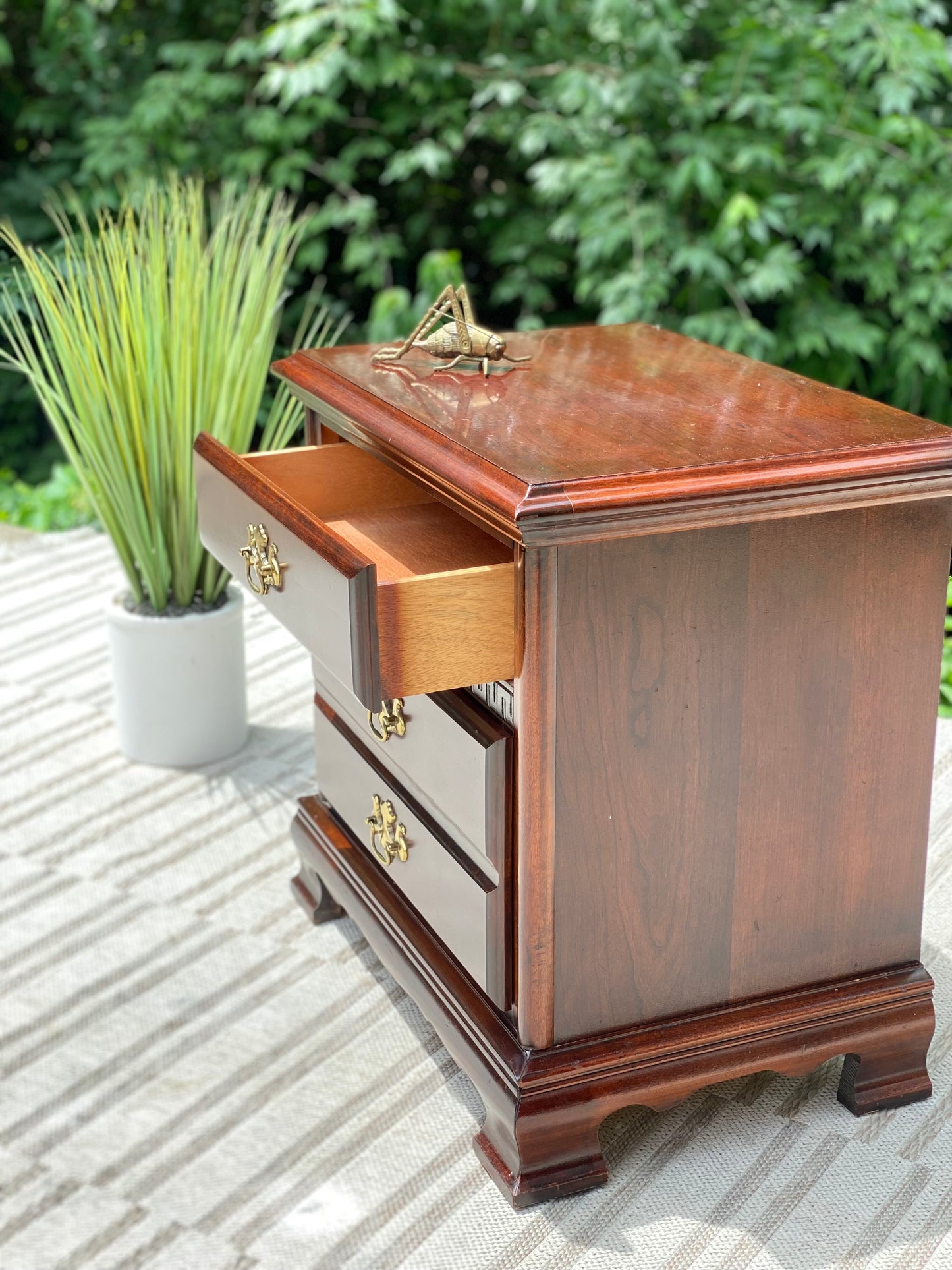 Nice 2 Drawer Night Stand