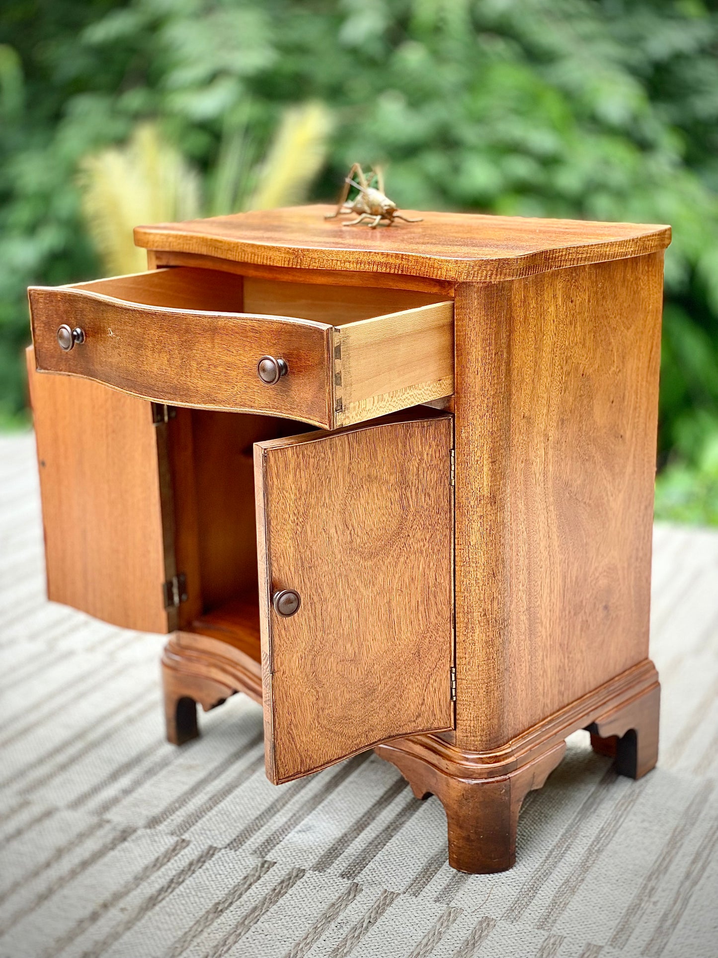 Vintage Wooden Morganton Side Table