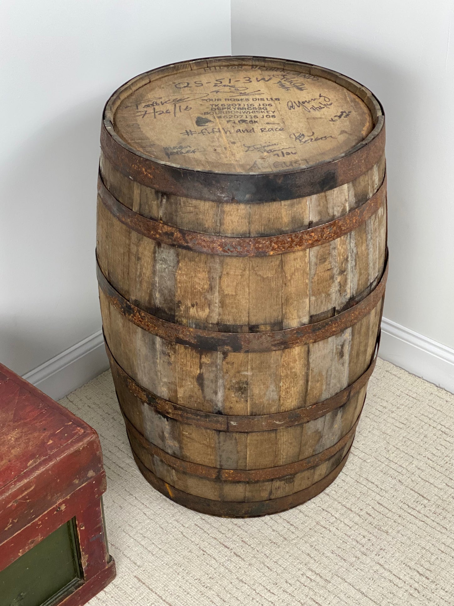 Four Roses Distillery Whiskey Bourbon Barrel