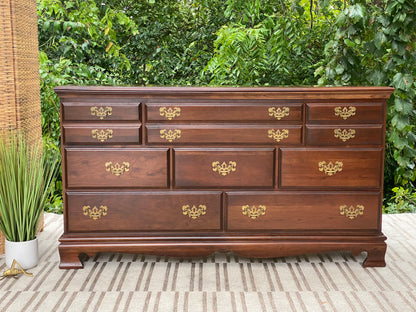 Nice Wooden 8 Drawer Dresser