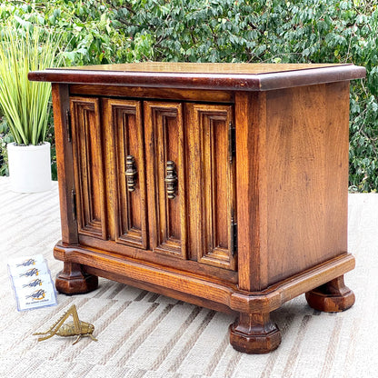 Vintage Stanley Nightstand Side Table
