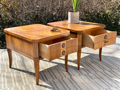 Vintage Mid Century Hammary Side End Tables