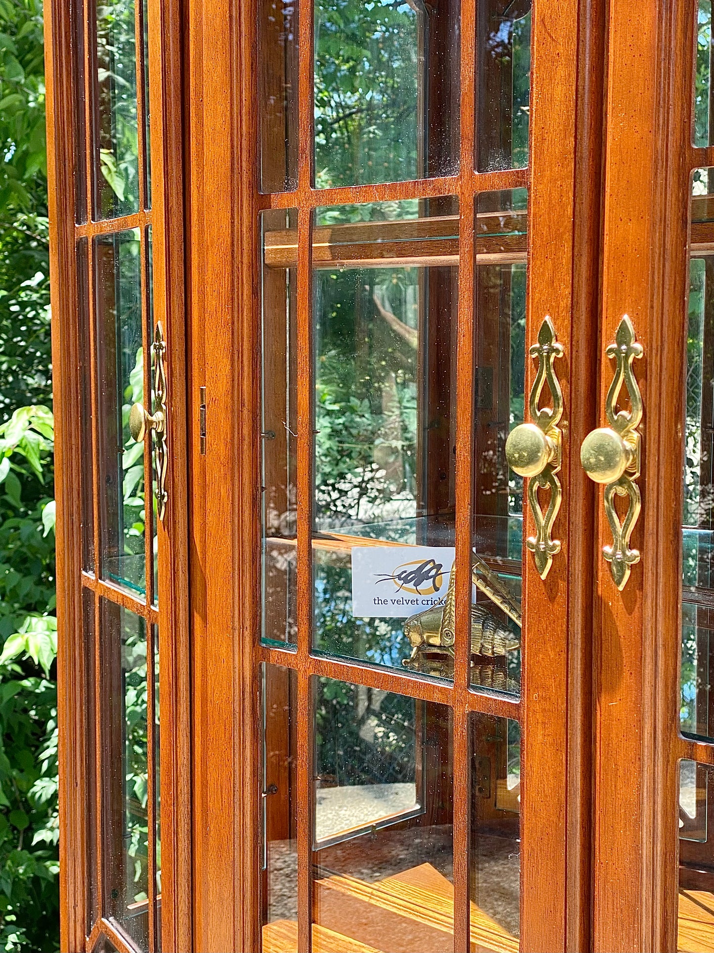 Gorgeous Lexington 2 Piece Lighted Hutch Display Cabinet
