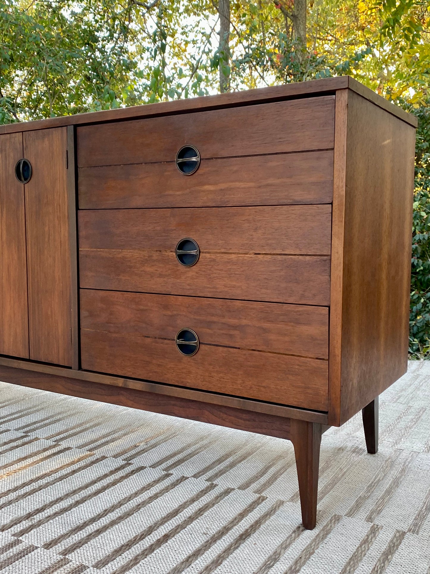 Vintage MCM Long Dresser