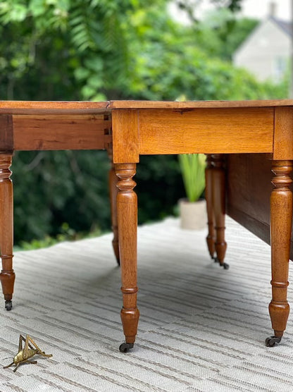 Vintage Wooden Gate Leg Table