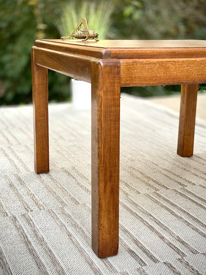 Vintage Pair of Wooden Side Tables