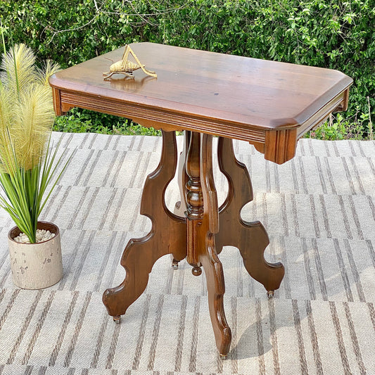 Vintage Plant Stand Side Table