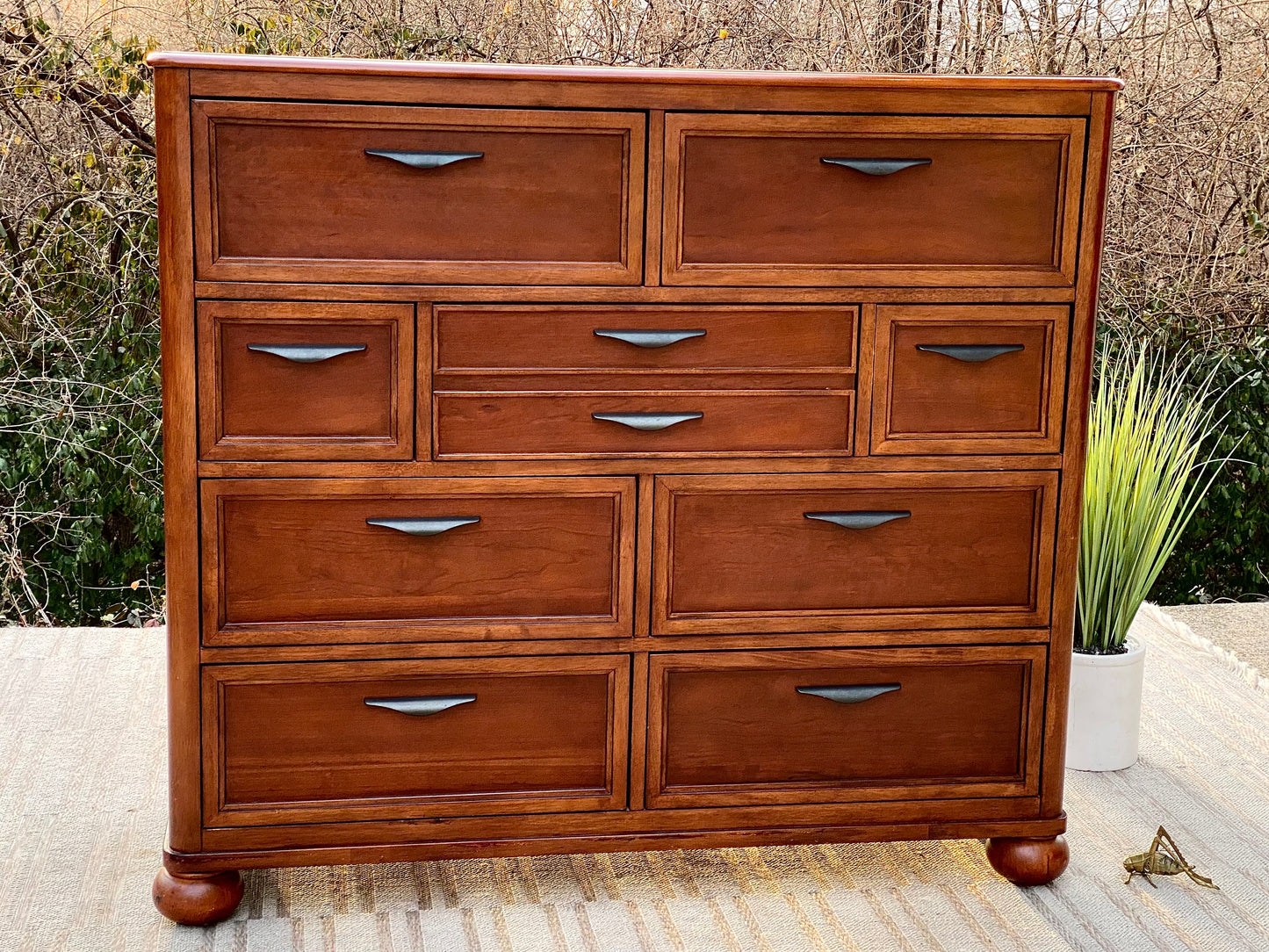 Nice Wooden 9 Drawer Dresser