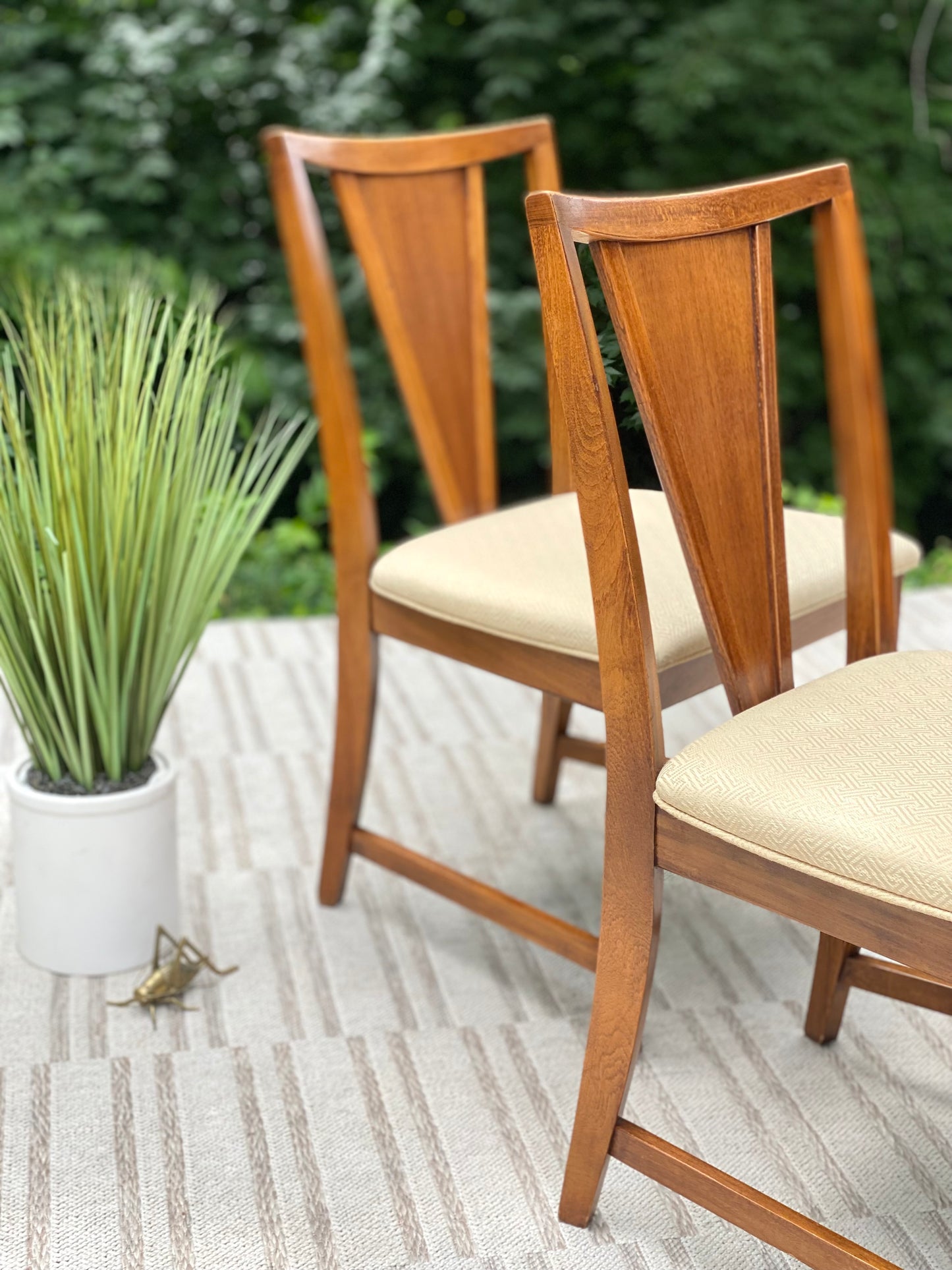 Vintage Pair of MCM Chairs