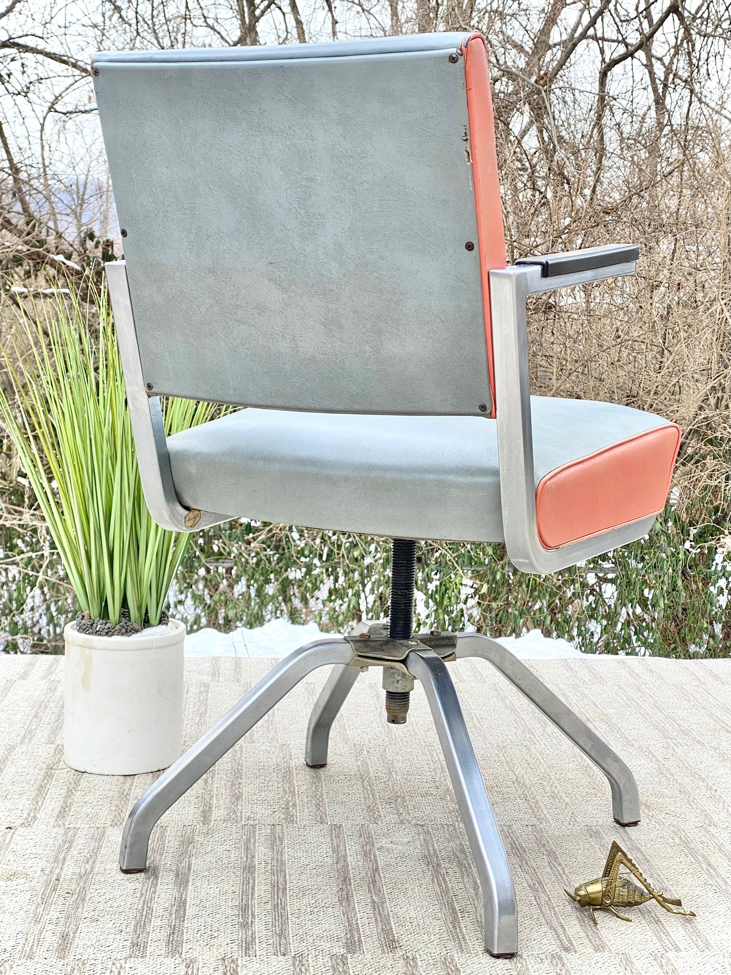 Vintage MCM Royal Metal Chair