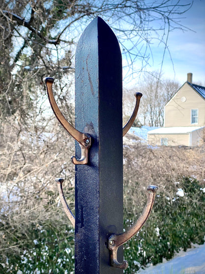 Vintage Hall Tree Coat Rack