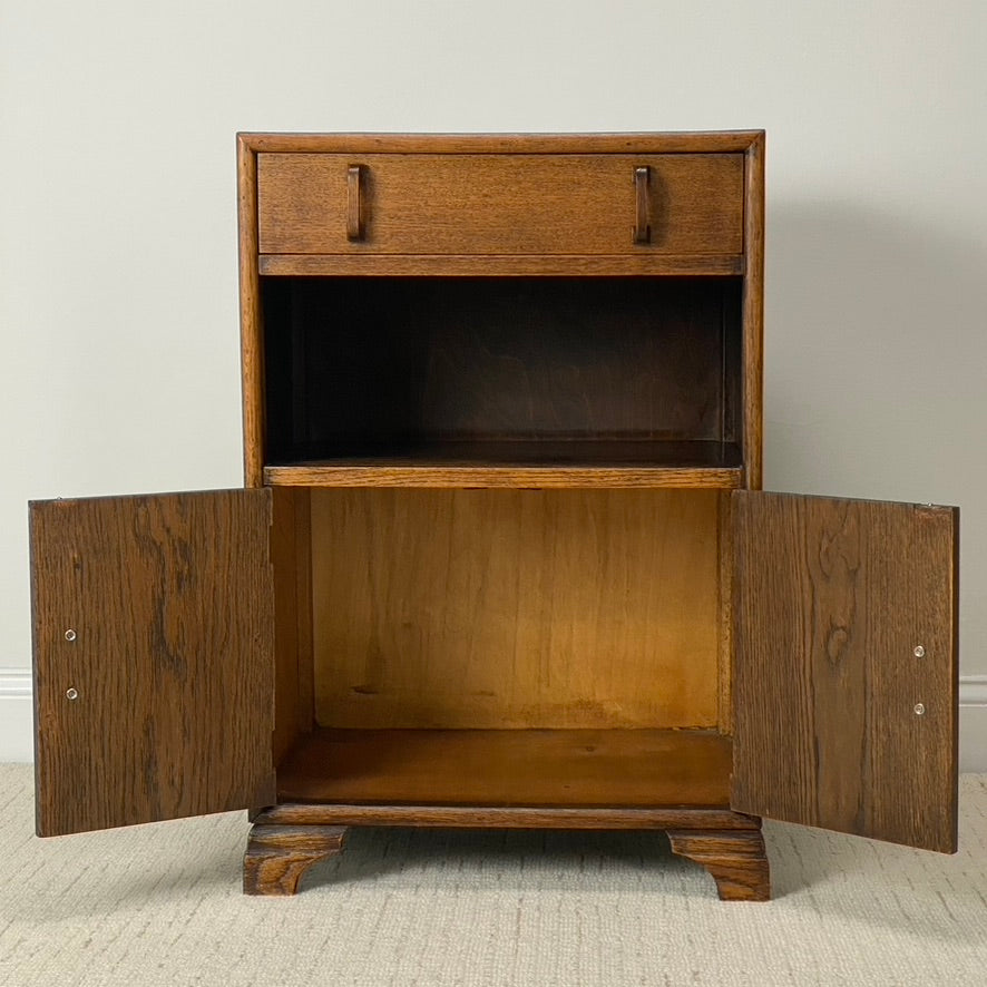 Vintage Oak Side Table