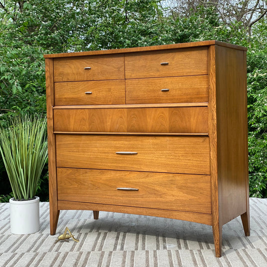 Vintage MCM Dixie Highboy Dresser