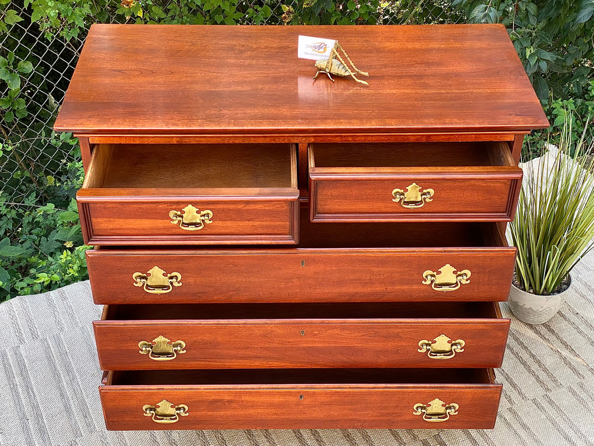 Nice Lexington 5 Drawer Wooden Dresser