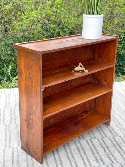 Vintage Wood Bookshelf