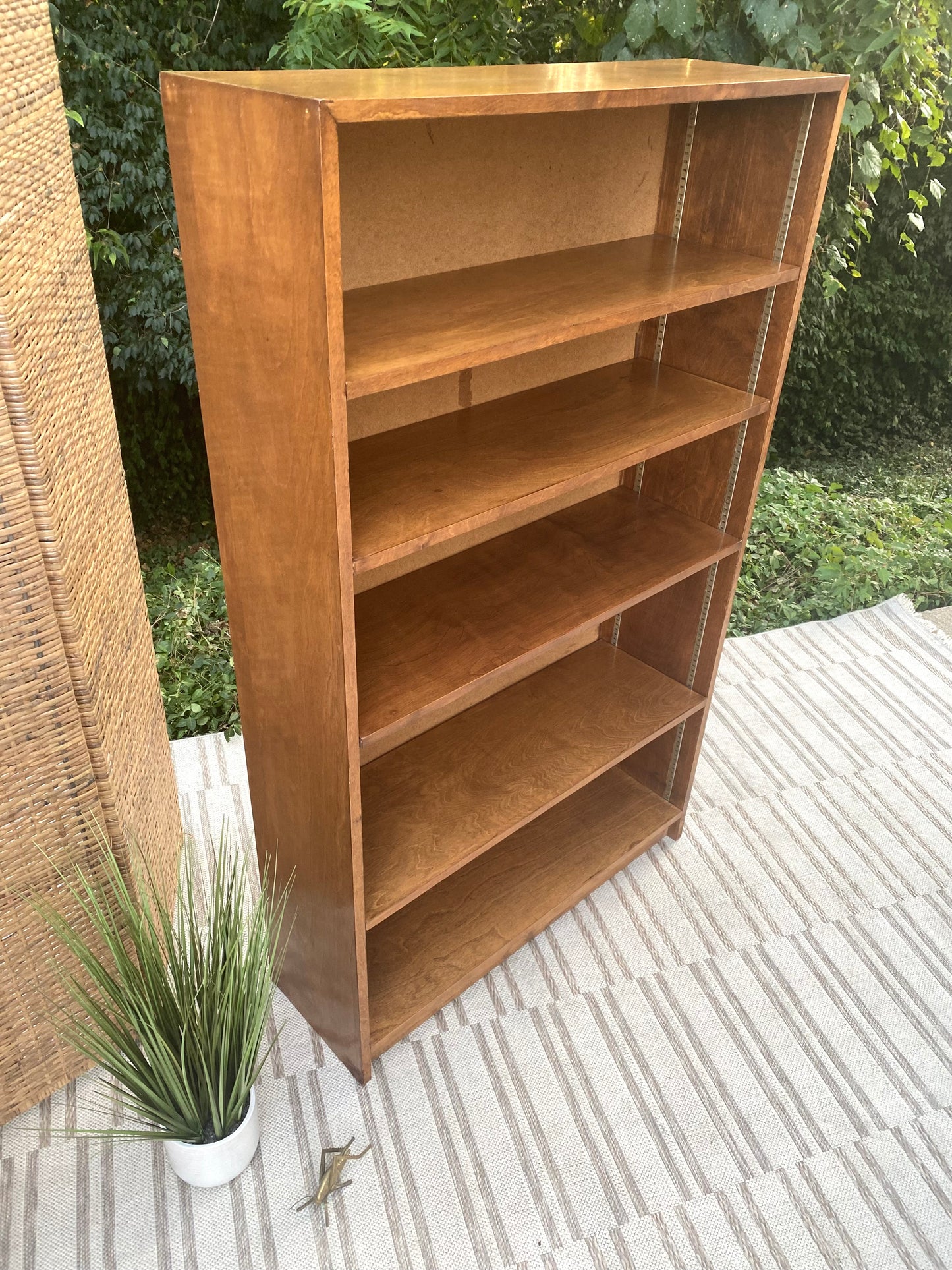 Vintage MCM Bookcase Bookshelf