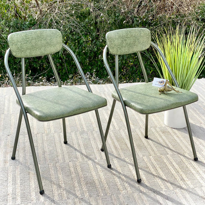 Vintage Pair of Cosco Folding Chairs