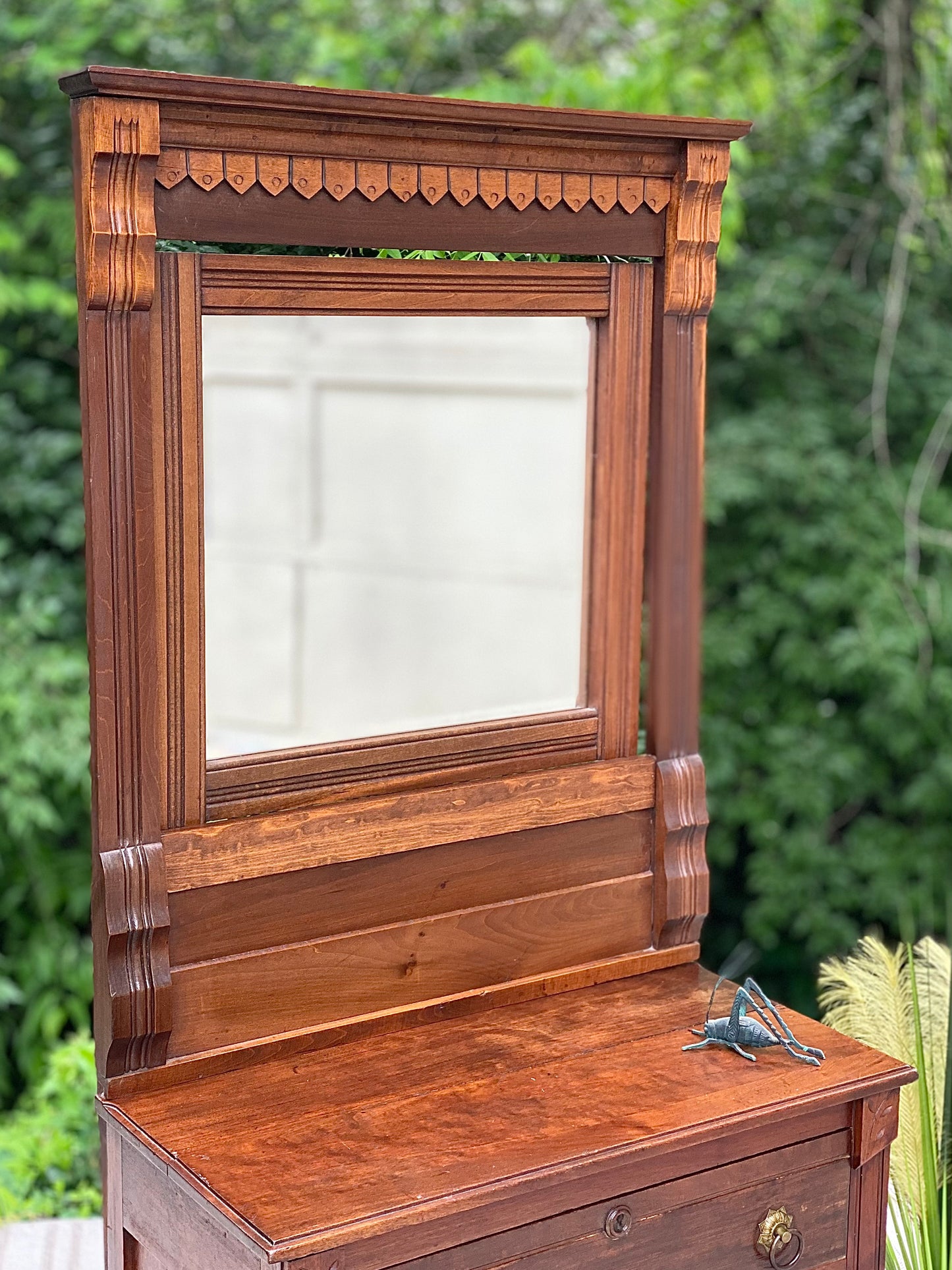 Vintage Eastlake Mirrored Dresser