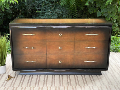 Vintage MCM Kent Coffey Lowboy Dresser