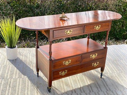 Fine Pennsylvania House Cherry Drop Leaf Server