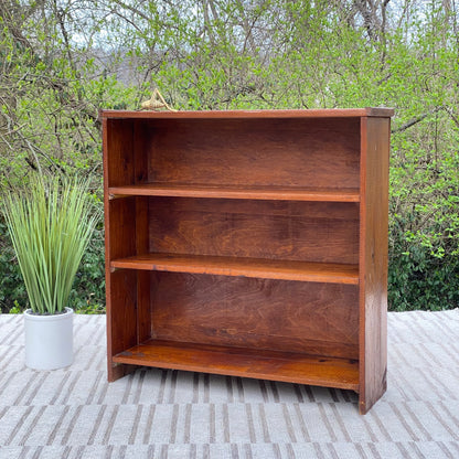 Vintage Wood Bookshelf