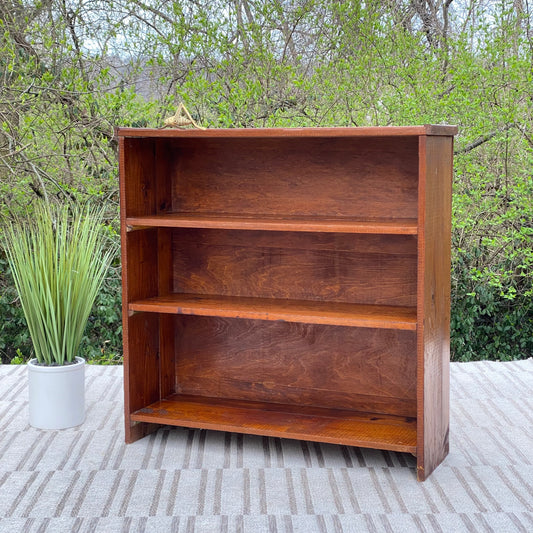 Vintage Wood Bookshelf
