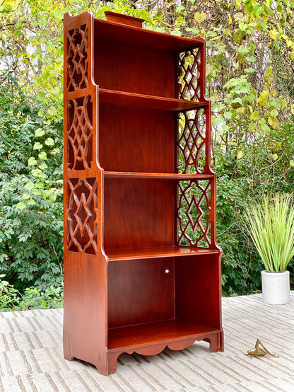 Vintage Wooden Butler Display Rack