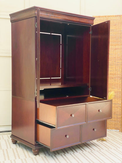 Modern Wooden Armoire Cabinet