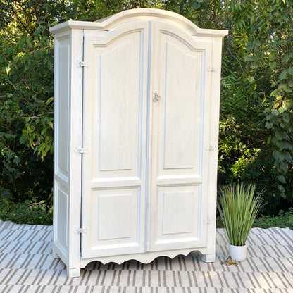 Vintage White Pine Cabinet