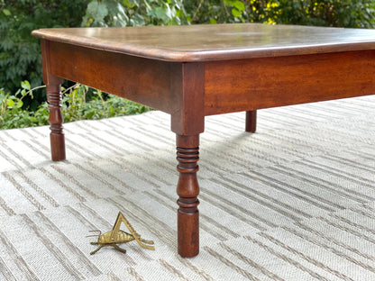 Vintage Farmhouse Wood Coffee Table