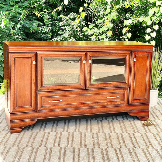 Casual Life Designs Wooden Entertainment Stand Credenza