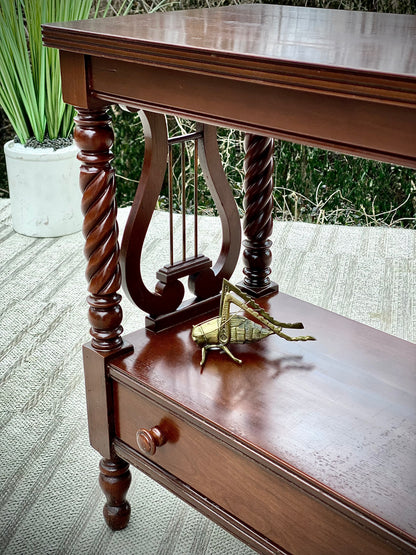 Vintage Wooden Side Table