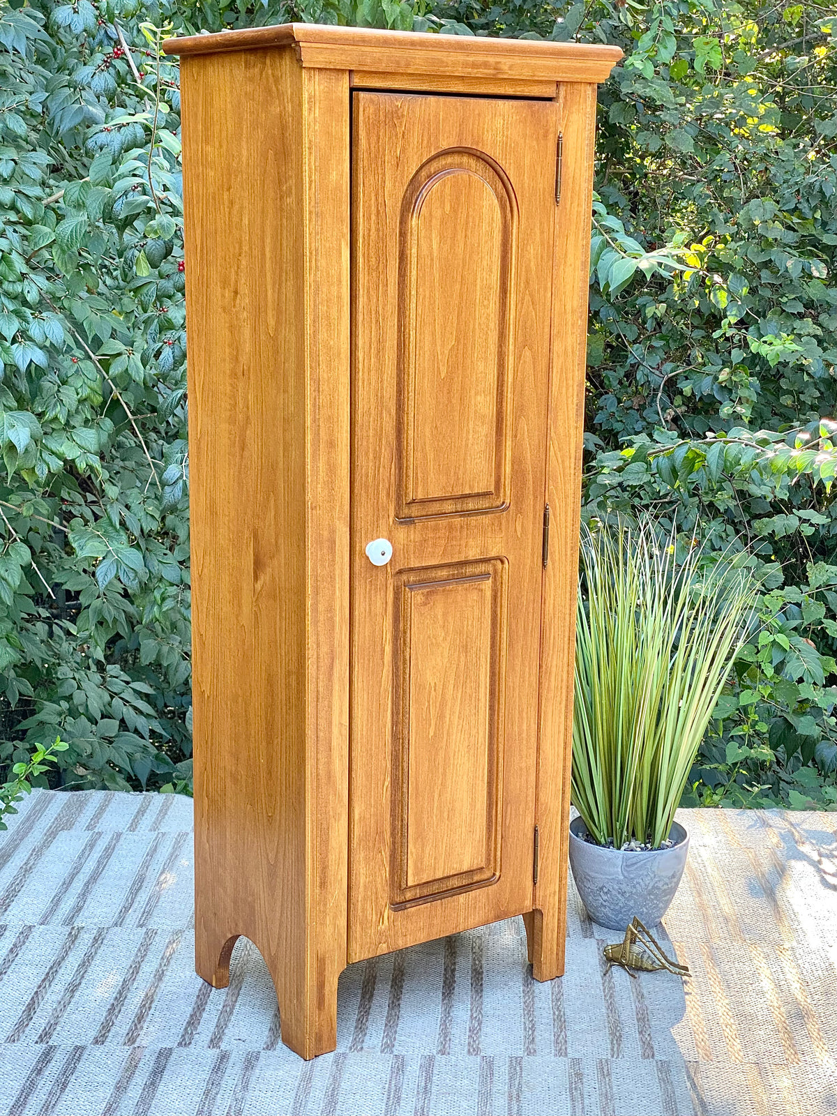 Nice Wooden 3 Shelf Pantry Cabinet
