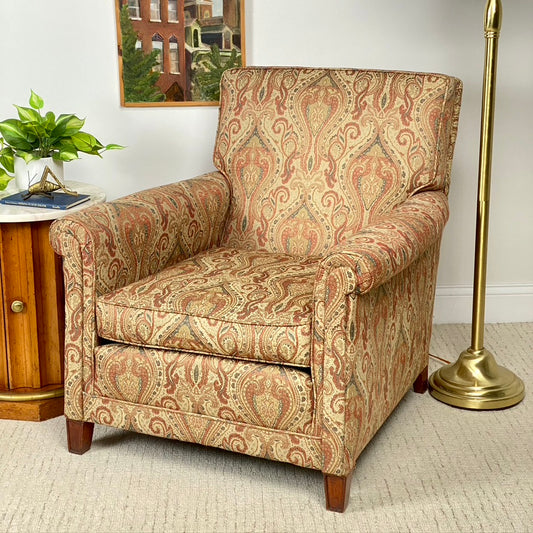 Vintage Upholstered Accent Chair