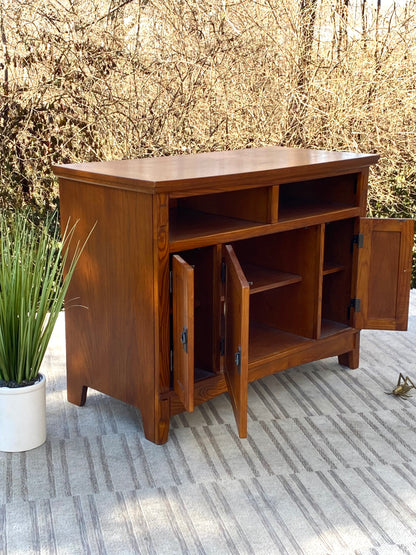 Nice Arts & Crafts Style Media Cabinet