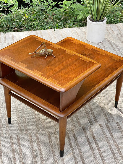 Vintage Pair of MCM Lane Acclaim Side Tables