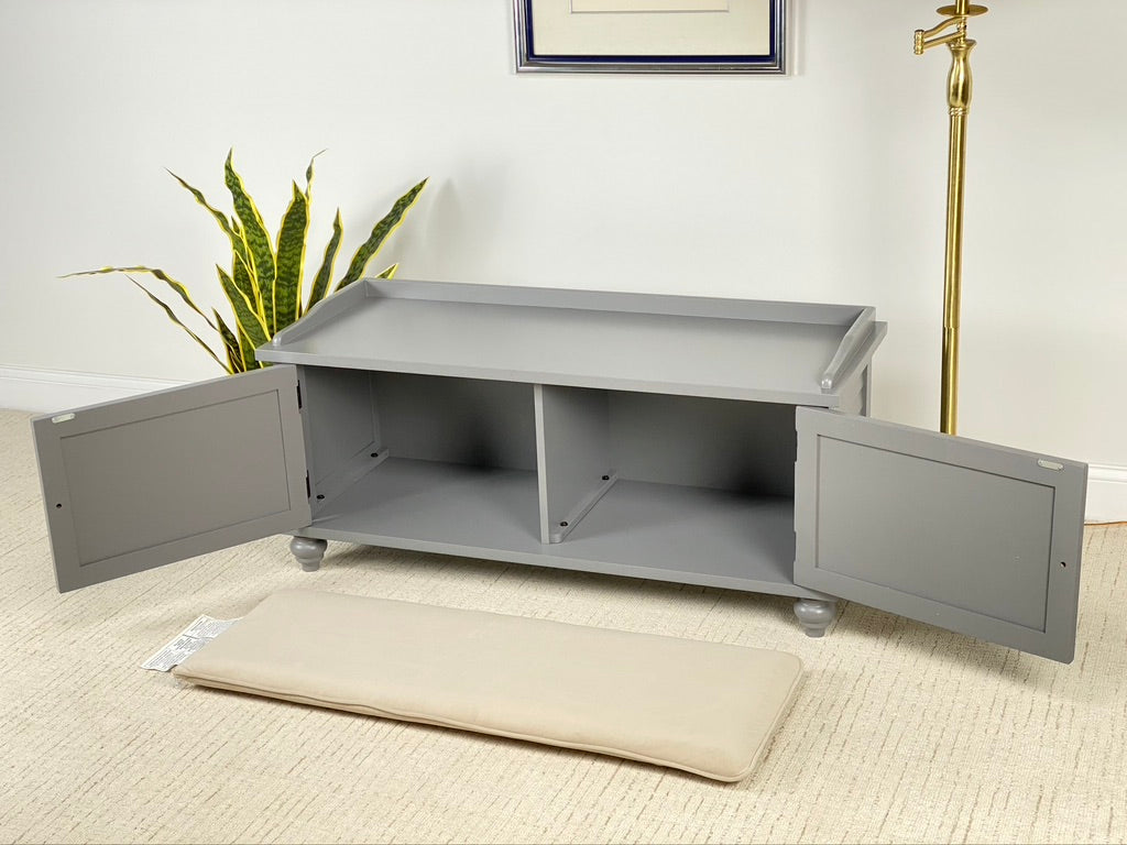 Modern Hallway Storage Bench