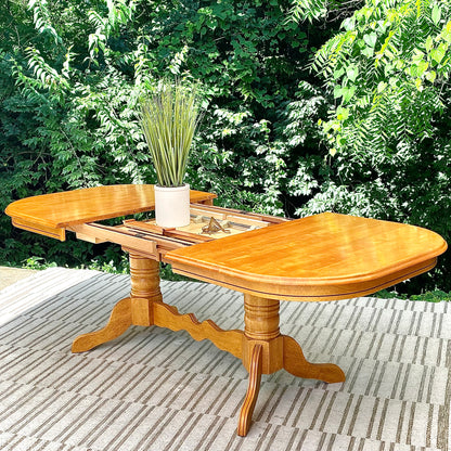 Nice Solid Wood Extending Table