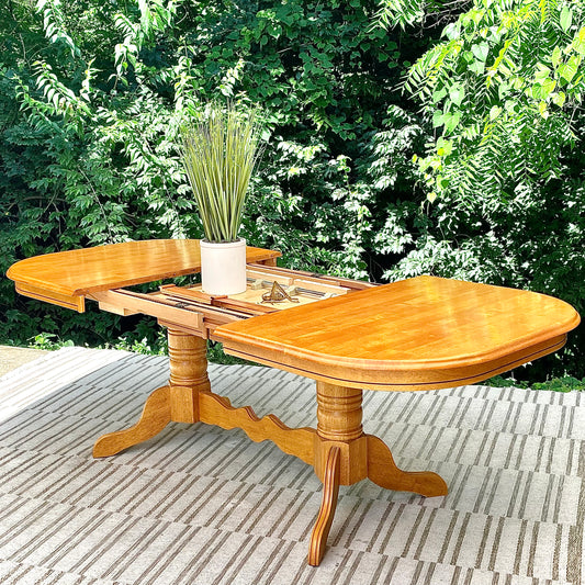Nice Solid Wood Extending Table