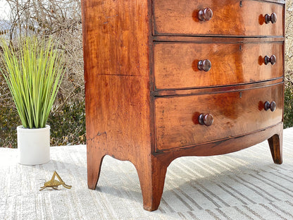 Antique Primitive Pine Chest of Drawers