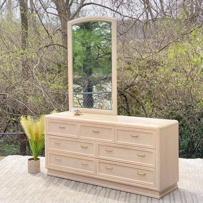 Vintage Thomasville 7 Drawer Lowboy Dresser