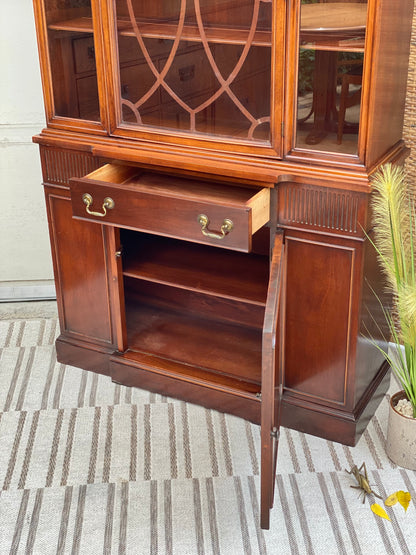 Vintage Mahogany Dining Room Hutch